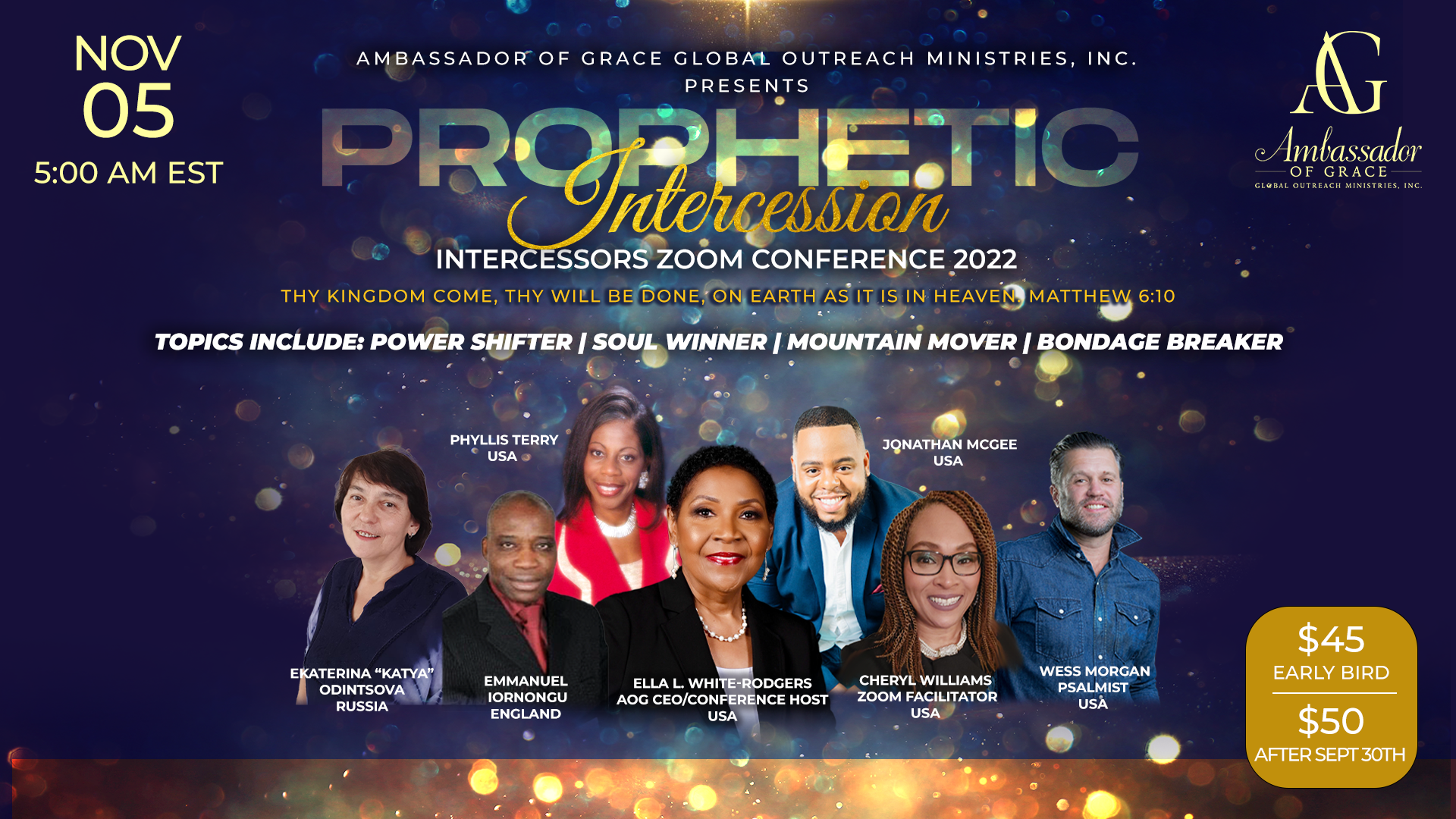 Intercessor Zoom Conference 2022