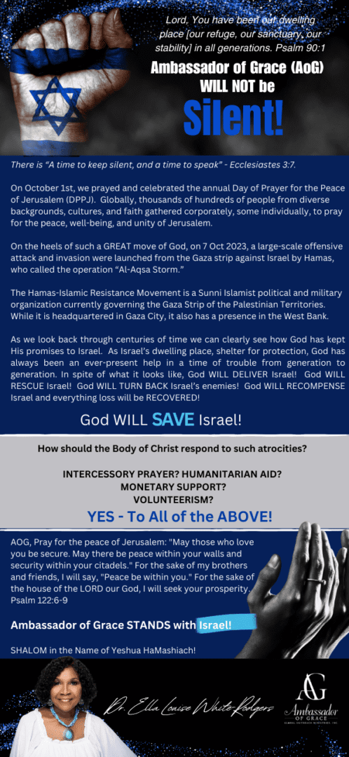 AOG Supports Isreal